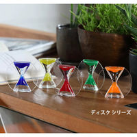 ルークラン 逆砂時計 観賞用 アプリクス ゴーアップ ディスク ブルー 449300 1個（直送品）
