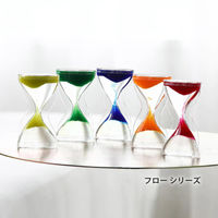 ルークラン 逆砂時計 観賞用 アプリクス ゴーアップ フロー オレンジ 449309 1個（直送品）