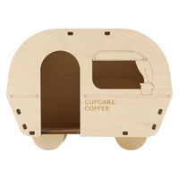 ルークラン ケージ ハムスター ミオファン DIYハウス コーヒーカート 457597 1個（直送品）