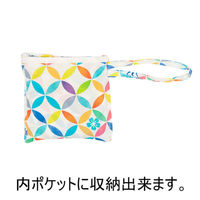 美研繊維 エコバッグ 撥水エコバッグ マチ付き ホワイトB 458807 1個（直送品）