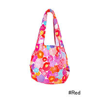 美研繊維 エコバッグ 撥水エコバッグ 2Way レッド 458813 1個（直送品）