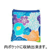 美研繊維 エコバッグ 撥水エコバッグ 2Way ブルーB 458814 1個（直送品）