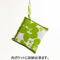 美研繊維 エコバッグ 撥水エコバッグ 綿100% マチ付き イエローグリーン 458825 1個（直送品）