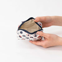 美研繊維 ポーチ オーガニックコットン 100% Sサイズ 和柄 祭 461402 1個（直送品）