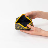 美研繊維 ポーチ オーガニックコットン 100% Sサイズ 和柄 花小紋 461404 1個（直送品）