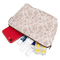 美研繊維 ポーチ オーガニックコットン 100% Mサイズ 和柄 スケッチ 461406 1個（直送品）