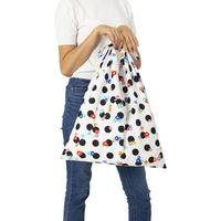 美研繊維 エコバッグ あずまトート ドット 綾 水玉 461483 1個（直送品）