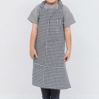 ResoTrading エプロン レオン ベーシック キッズ セット vieressa ブラック 462999 1個（直送品）