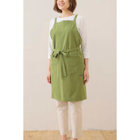 デュプリュス エプロン atelier Nuuit ウォッシュドコットン クロスエプロン グリーン 464576 1個（直送品）