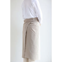 デュプリュス エプロン atelier Nuuit ウォッシュドコットン ギャルソンエプロン ライトグレー 464606 1個（直送品）