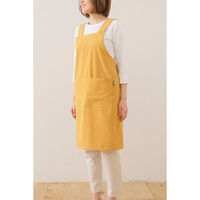 デュプリュス エプロン atelier Nuuit ウォッシュドコットン Hタイプエプロン マスタード 464611 1個（直送品）