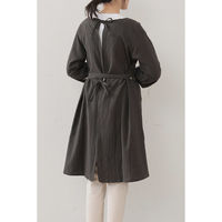 デュプリュス エプロン atelier Nuuit カッポウギ チャコール 464633 1個（直送品）