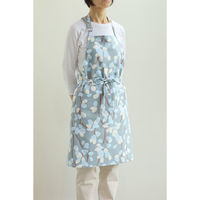 デュプリュス エプロン atelier Nuuit プリントショートエプロン サックス 464699 1個（直送品）