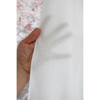 加栄レース レースカーテン 無地 UVカット ミラーレース 100×133cm 2枚 花粉キャッチ 469308 1個（直送品）