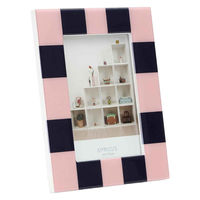 ルークラン フォトフレーム アプリクス ポストカード バイカラー ネイビー×ピンク 469469 1個（直送品）