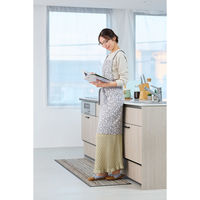 ResoTrading エプロン ヘーゼルエプロン vieressa グレー 476845 1個（直送品）