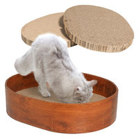 Petner 爪とぎ 楕円 3枚セット 479768 1個（直送品）