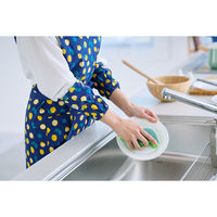 ResoTrading 袖カバー vieressa エーデ チェスター エルダ アームカバー キッチン 炊事用 ネイビー 483499 1個（直送品）