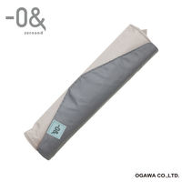 小川 折りたたみ傘 -0& ゼロアンド 軽量ミニ 雨傘 55cm ベージュ 486381 1個（直送品）