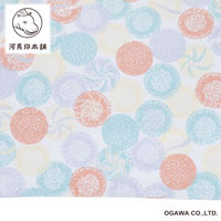 小川 折りたたみ傘 河馬印本舗 スリム 晴雨兼用 手開き式 50cm おはじき 486421 1個（直送品）