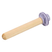 ルークラン 止まり木 鳥 ループ バディ ウッドパーチ パープル 486799 1個（直送品）