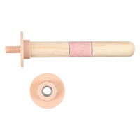 ルークラン 止まり木 爪とぎ ループ バディ ウッド&クオーツパーチ ピンク 486800 1個（直送品）