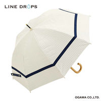 小川 長傘 centelleo 晴雨兼用 マリンパラソル 手開き式 50cm I 487386 1個（直送品）