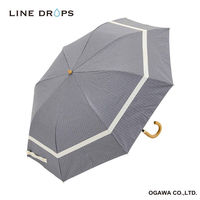 小川 折りたたみ傘 centelleo 晴雨兼用 マリンパラソル 二段折りたたみ傘 手開き式 50cm I 487397 1個（直送品）