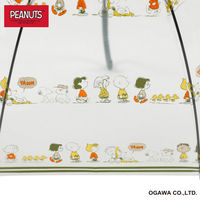 小川 長傘 雨傘 ピーナッツ クリアアンブレラ スヌーピー 59cm F 489461 1個（直送品）