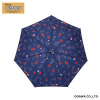小川 長傘 雨晴兼用 ピーナッツ スヌーピー 60cm ジャンプ式 G 489469 1個（直送品）