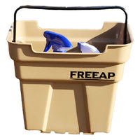 和泉化成 FREEAP バケツチェア サンド 4582451310373 1個（直送品）