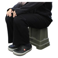 和泉化成 FREEAP バケツチェア カーキ 4582451310380 1個（直送品）