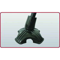 フジホーム 杖 かるがも オム 4点 DX 身長~191cm 自立式 ステッキ 伸縮 男性 介護 おしゃれ 千鳥格子 340637 1個（直送品）