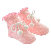ディーゴ 靴下 ベビー プレゼントソックス 女の子 9cm 日本製 出産祝い ピンク 433008 1個（直送品）