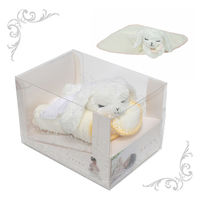 ディーゴ 毛布 ベビー ふわモコ安心毛布 出産祝い 綿100% 日本製 イエロー 432972 1個（直送品）