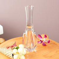 ホワイエ 花瓶 割れないガラス PVウォータードロップ 402569 1個（直送品）