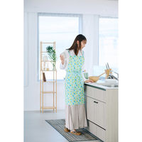 ResoTrading エプロン vieressa エーデ チェスター フルエプロン キッチン 炊事 ライトブルー 483506 1個（直送品）