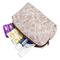 美研繊維 ポーチ オーガニックコットン 100% Sサイズ 和柄 スケッチ 461398 1個（直送品）