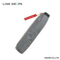 小川 折りたたみ傘 晴雨兼用 エクスピディショナリィ パラソル MA1 手開き式 55cm グレー 487446 1個（直送品）