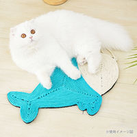 ルークラン 爪とぎ 猫 MewooFun サイザルスクラッチャー フィッシュ 459264 1個（直送品）