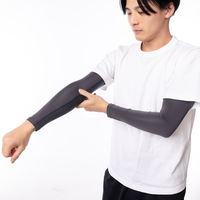 ディックコーポレーション KT24ー05冷感調温 紳士 アームカバー チャコール KT24-05 1双（直送品）