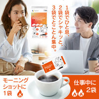 エナジーショットコーヒー　1セット（1箱（60袋入）×3）　インスタントコーヒー　ローヤルゼリー・プラセンタエキス末配合　ファイン
