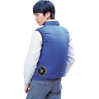 岡潮 空調ベスト(ウェアのみ) 20201 ネイビー7L 20201N-7L 1着 650-5191（直送品）