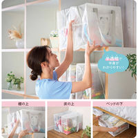 リマーク 整頓上手 半透明ボックスバッグ 82390 1個（直送品）