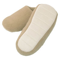 【スリッパ】オクムラ jyabjyab（ジャブジャブ） マイクロ チャールス M ベージュ 1足（直送品）