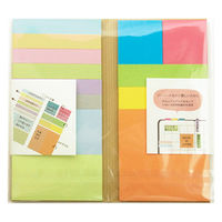 プリントインフォームジャパン ふせんの手帖 ブルーノート 25枚×13種 1332-0005-0570 1セット(1個×10)（直送品）