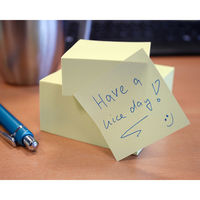 プリントインフォームジャパン キューブ 75×75mm 400枚入 パステルイエロー 5820-01-PN 1セット(1パック×12)（直送品）