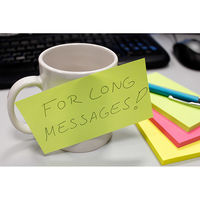 カラーミックス 125×75mm 3色 80枚×6冊入 ブリリアントピンク、ブリリアントイエロー、ブリリアントグリーン 5855-21-PN（直送品）