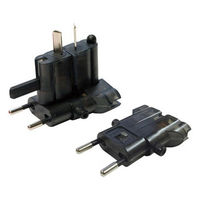 カシムラ 海外用変換プラグ ケース付きサスケ3/スモーク NTI-89 1個（直送品）