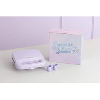 石崎電機製作所 あなたの推しと#推しサンド(ホットサンドメーカー) SHO-750W 1台（直送品）